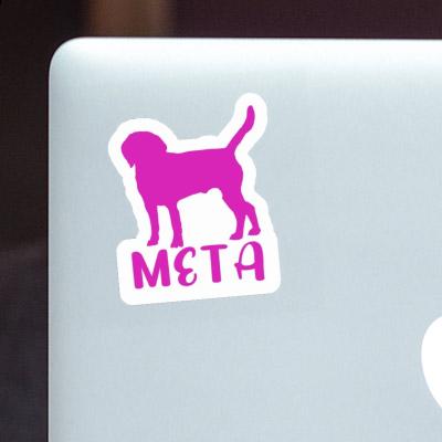 Meta Sticker Dog Notebook Meta Sticker Dog Gift package Image
