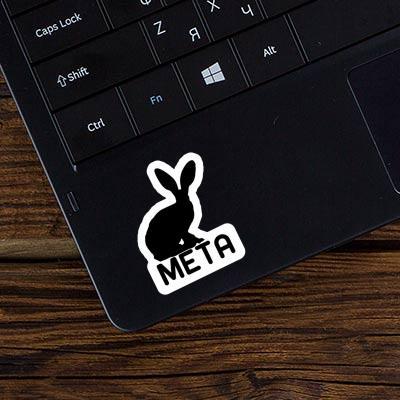 Sticker Meta Rabbit Image