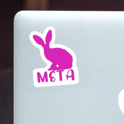 Rabbit Sticker Meta Notebook Rabbit Sticker Meta Gift package Image