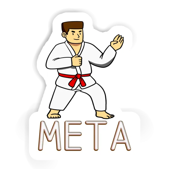 Sticker Meta Karateka Image