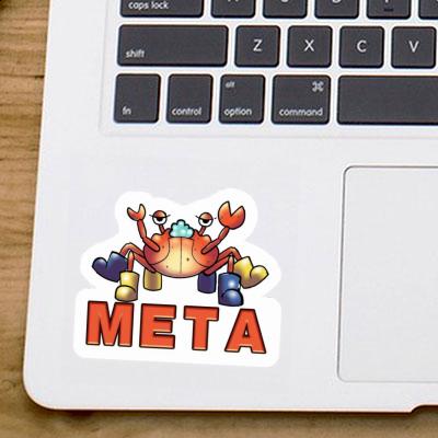 Autocollant Crabe Meta Notebook Image
