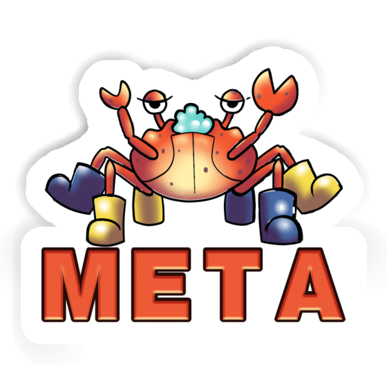Autocollant Crabe Meta Gift package Image