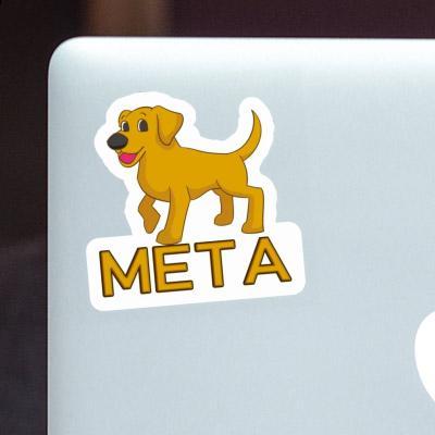 Meta Sticker Labrador Notebook Image