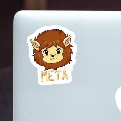 Lionhead Sticker Meta Notebook Image