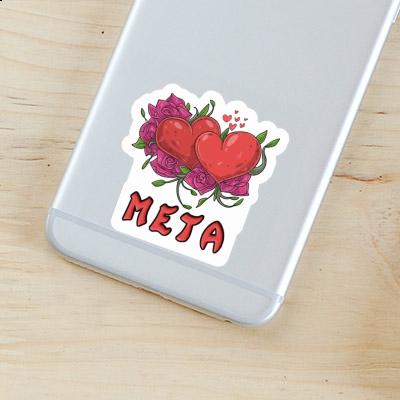Autocollant Symbole d'amour Meta Gift package Image