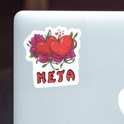 Sticker Love Symbol Meta Notebook Sticker Love Symbol Meta Gift package Image