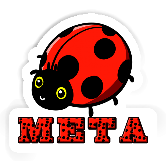 Meta Sticker Ladybird Notebook Meta Sticker Ladybird Gift package Image