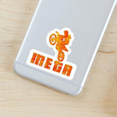 Sticker Meta Motocross-Fahrer Gift package Image