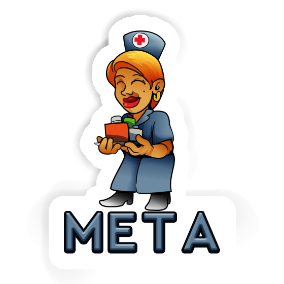 Meta Sticker Nurse Notebook Meta Sticker Nurse Notebook Image