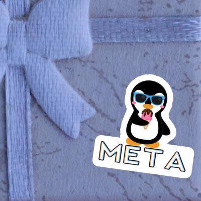 Pingouin Autocollant Meta Notebook Image