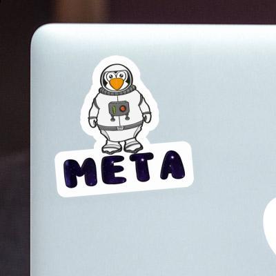 Astronaut Sticker Meta Gift package Image