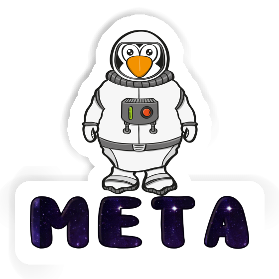 Pingouin Autocollant Meta Notebook Image
