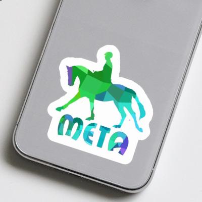 Horse Rider Sticker Meta Gift package Image