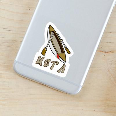 Aufkleber Meta Ruderboot Gift package Image