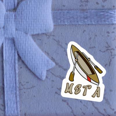Autocollant Meta Bateau à rames Notebook Autocollant Meta Bateau à rames Gift package Image