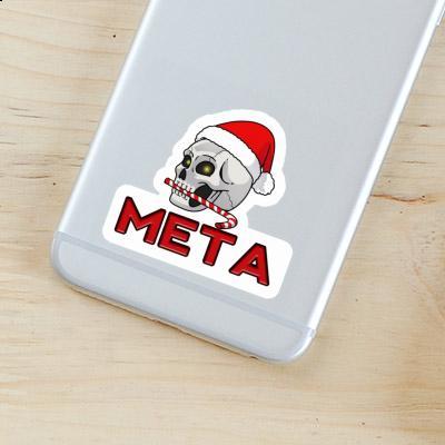 Autocollant Tête de mort Meta Gift package Image
