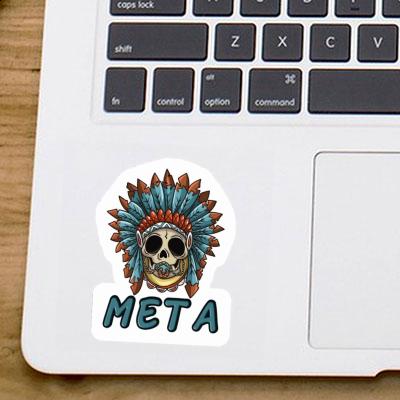 Aufkleber Baby Totenkopf Meta Laptop Aufkleber Baby Totenkopf Meta Laptop Image
