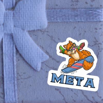 Meta Autocollant Snowboardeuse Notebook Meta Autocollant Snowboardeuse Notebook Image