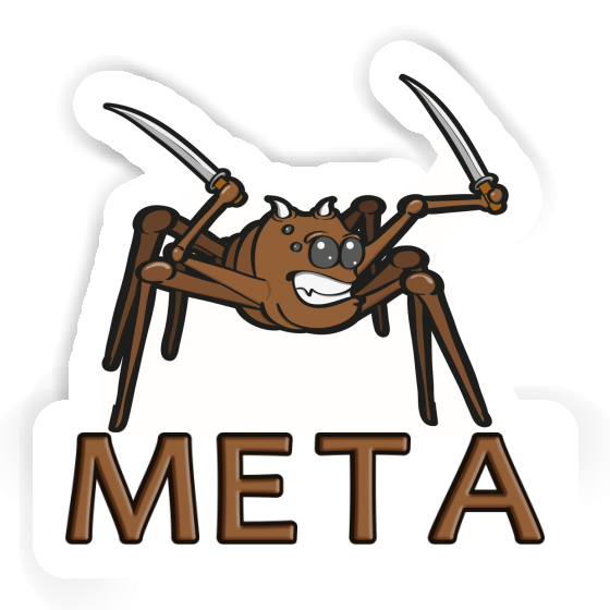 Spider Sticker Meta Laptop Image