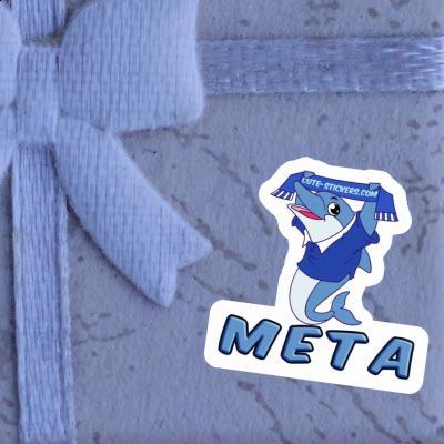 Sticker Dolphin Meta Sticker Dolphin Meta Image
