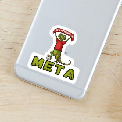 Autocollant Meta Lézard Notebook Image