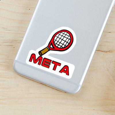 Sticker Meta Tennis Racket Image