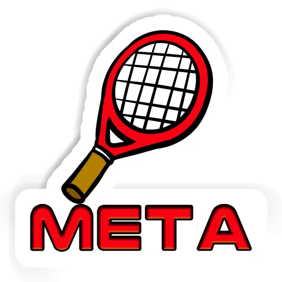 Sticker Meta Tennis Racket Image