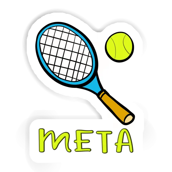 Tennis Racket Sticker Meta Tennis Racket Sticker Meta Image
