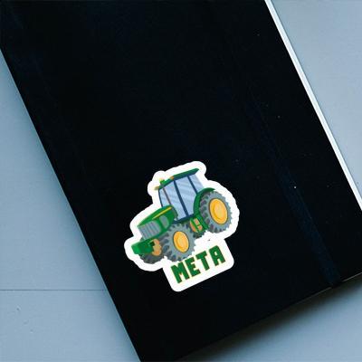 Autocollant Tracteur Meta Notebook Image