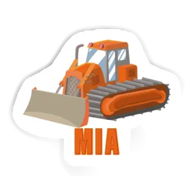 Mia Sticker Excavator Image