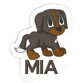 Bernese Mountain Dog Sticker Mia Image