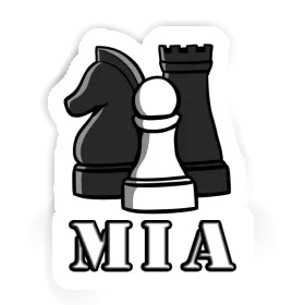 Mia Sticker Chessman Image