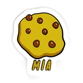 Mia Autocollant Biscuit Image