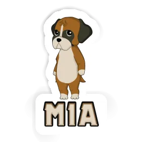 Sticker Mia Boxer Image