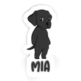 Sticker Labrador Mia Image