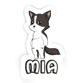 Border Collie Sticker Mia Image