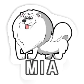 German Spitz Sticker Mia Image