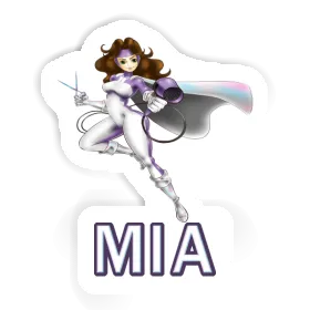 Mia Sticker Hairdresser Image