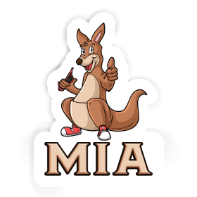 Sticker Kangaroo Mia Image