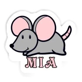 Autocollant Souris Mia Image