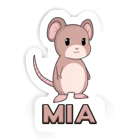 Mia Autocollant Souris Image