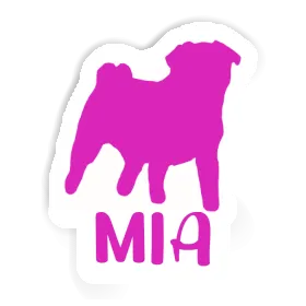 Sticker Pug Mia Image