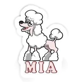 Sticker Mia Poodle Image