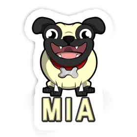 Sticker Pug Mia Image