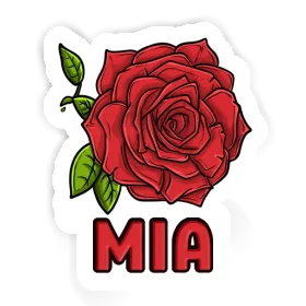 Mia Sticker Rose blossom Image