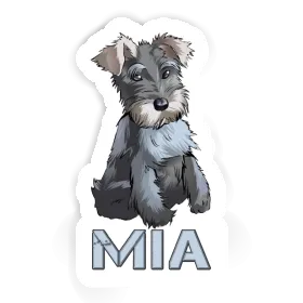 Mia Autocollant Schnauzer Image