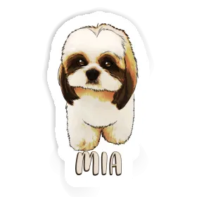 Mia Sticker Shih Tzu Image