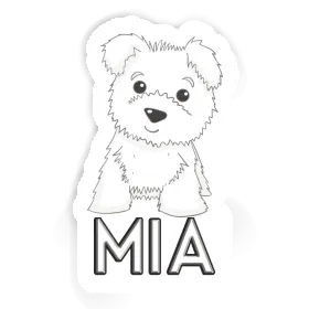 Terrier Sticker Mia Image