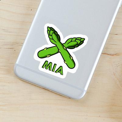 Asparagus Sticker Mia Laptop Image