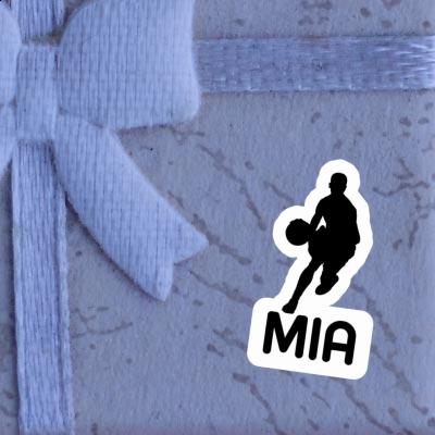 Mia Sticker Basketballspieler Image